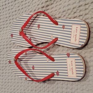 Kate spade flipflops Size 7-8 (#7)